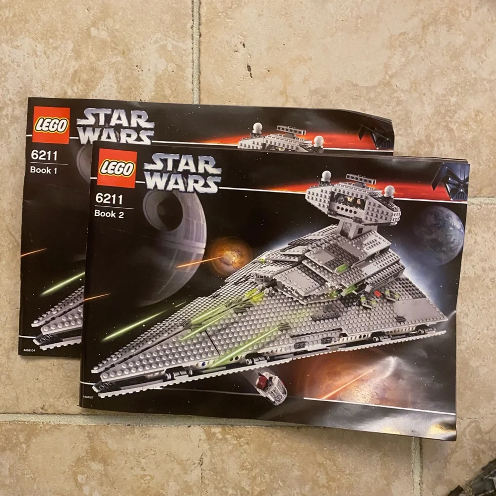 Rare VTG Retired Lego Star Wars Imperial Star Destroyer 6211 New In Box